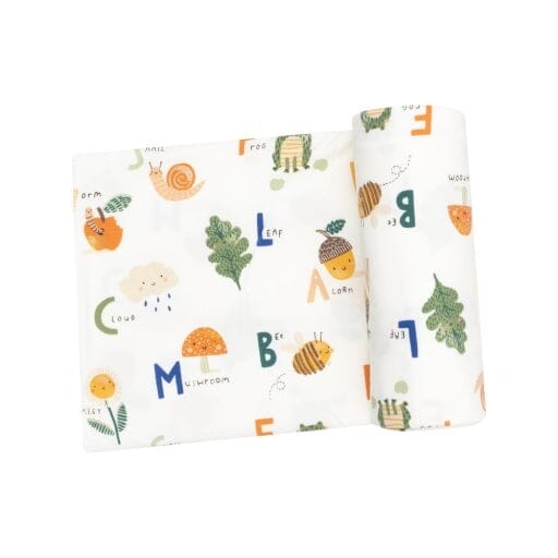 Nature ABCs Swaddle Blanket ANGEL DEAR 