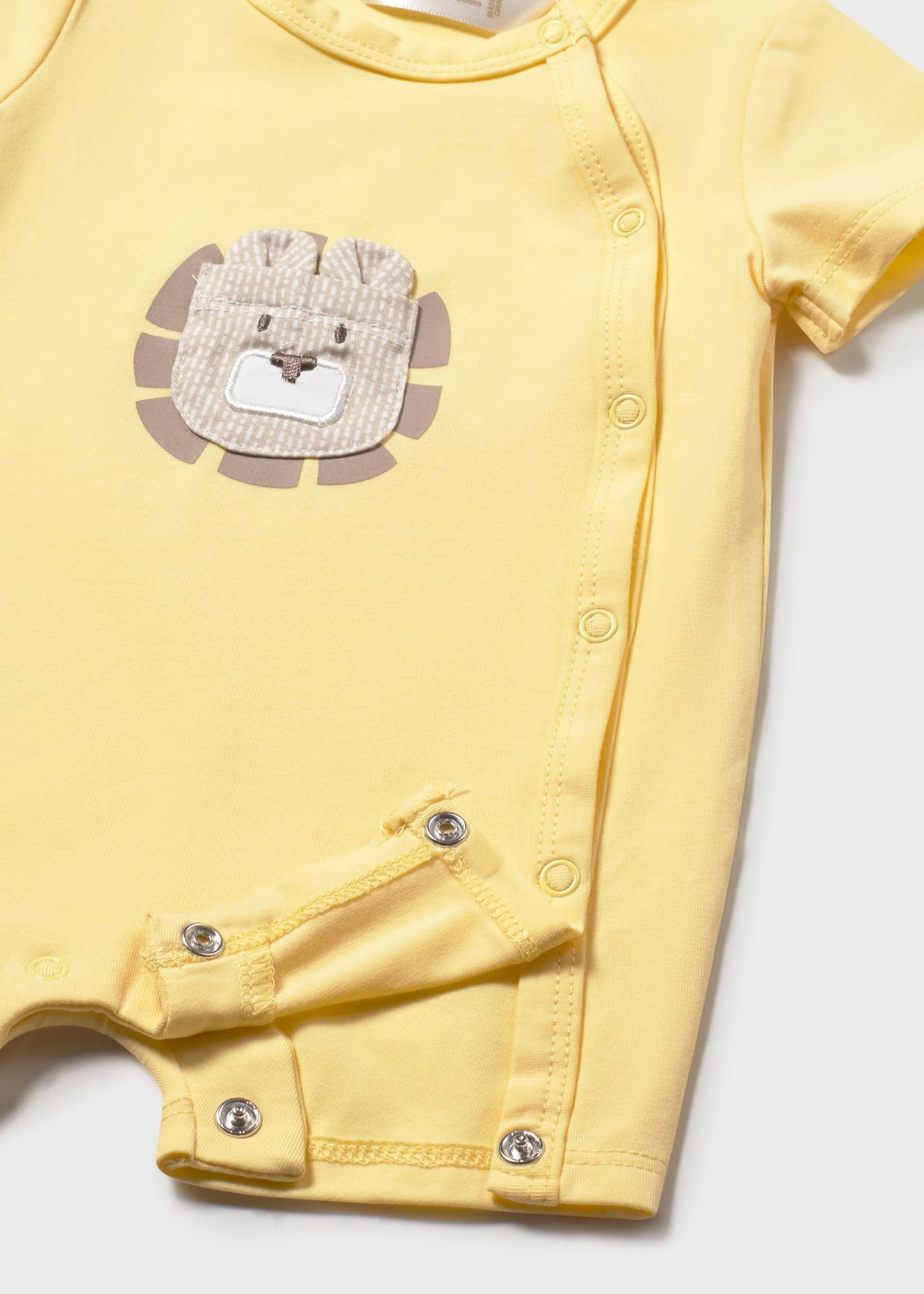 Yellow Lion Romper