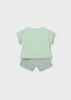 Green Star Balloon Short Set