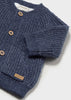 Indigo Soft Marled Cardigan