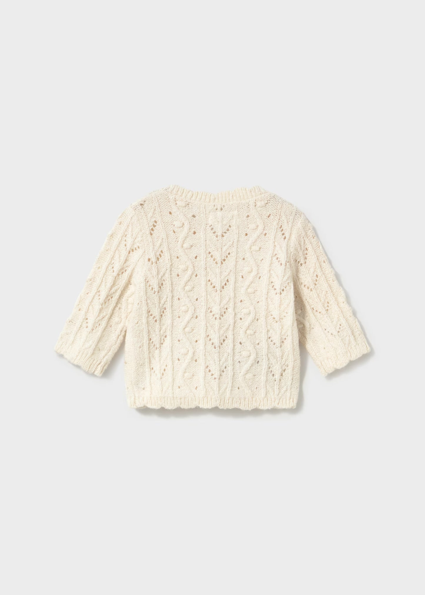 Cream Soft Cardigan