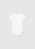 White Pointelle Kimono Onesie