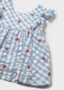 Gingham Strawberry Dress