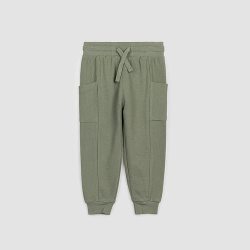 Olive Knit Joggers 140 BOYS APPAREL 2-8 Miles 