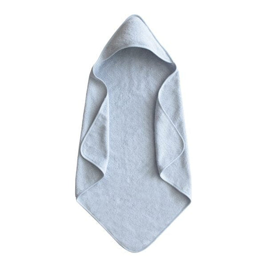 Organic Cotton Baby Hooded Towel 180 BABY GEAR Mushie Baby Blue 