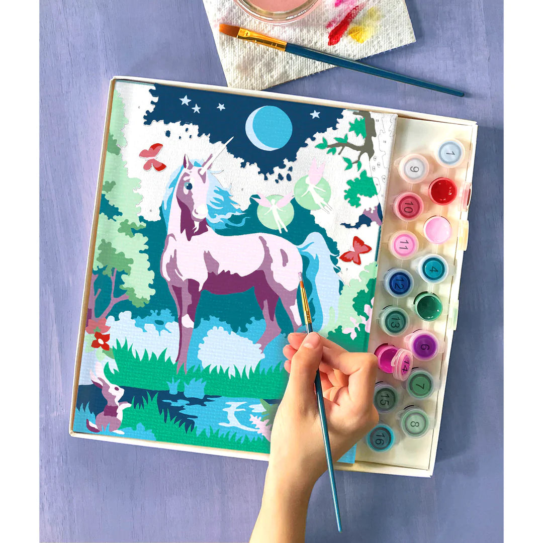Paint By Numbers: Unicorn 196 TOYS CHILD Bright Stripes 