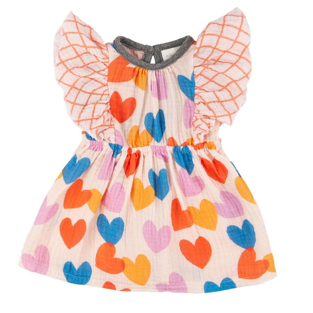 Paper Hearts Dress Set 120 BABY GIRLS APPAREL Miki Miette 
