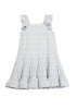 Payton Blue Stripes Dress 150 GIRLS APPAREL 2-8 Isobella & Chloe 