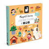 Children's magnetic storybook with various animal illustrations on the cover