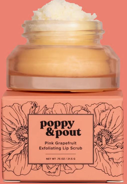 Pink Grapefruit Lip Scrub 110 ACCESSORIES CHILD Poppy & Pout 