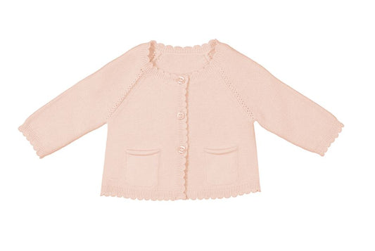 Pink Knit Baby Cardigan 120 BABY GIRLS APPAREL Mayoral 1-2m 