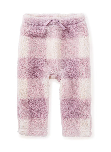 Pink Plaid Fleece Pants 120 BABY GIRLS APPAREL Tea 3-6m 