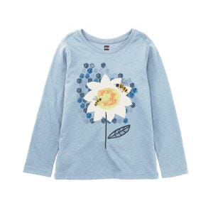 Pollinator Top 150 GIRLS APPAREL 2-8 Tea 2 