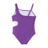 Purple Rib Cut-Out Swimsuit 160 GIRLS APPAREL TWEEN 7-16 Andy & Evan 