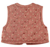 Quilted Floral Vest 120 BABY GIRLS APPAREL Babyface 