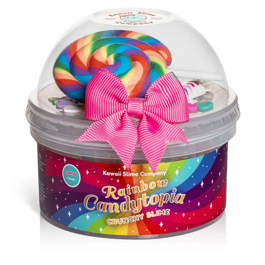 Rainbow Candytopia Crunchy Slime 196 TOYS CHILD Kawaii Slime Company 