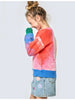 Rainbow Color Block Sweater 150 GIRLS APPAREL 2-8 Hannah Banana 