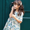 Melon Daisy Floral Raquel Dress