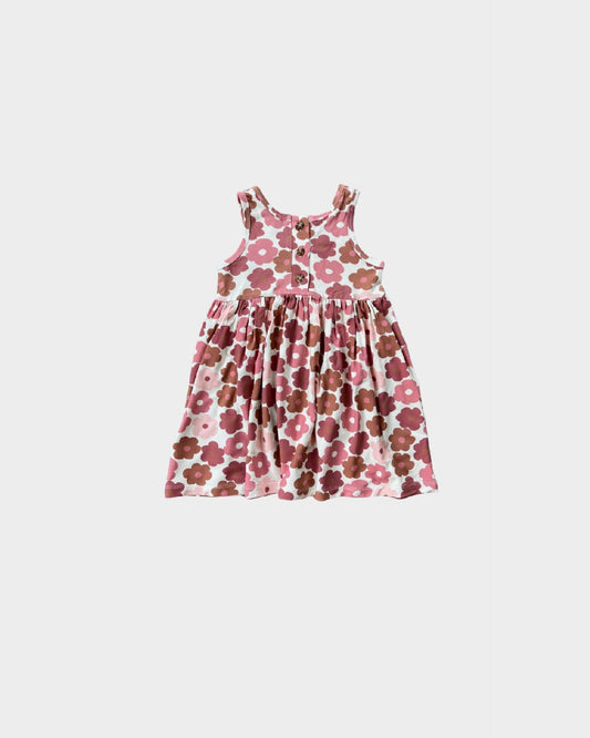 Retro Bloom Tank Dress 150 GIRLS APPAREL 2-8 Baby Sprouts 2T 