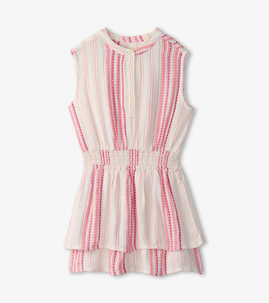 Ribbon Striped Smocked Dress 150 GIRLS APPAREL 2-8 Hatley Kids 2T 