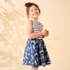 Blockprint Sardines Tank Dress