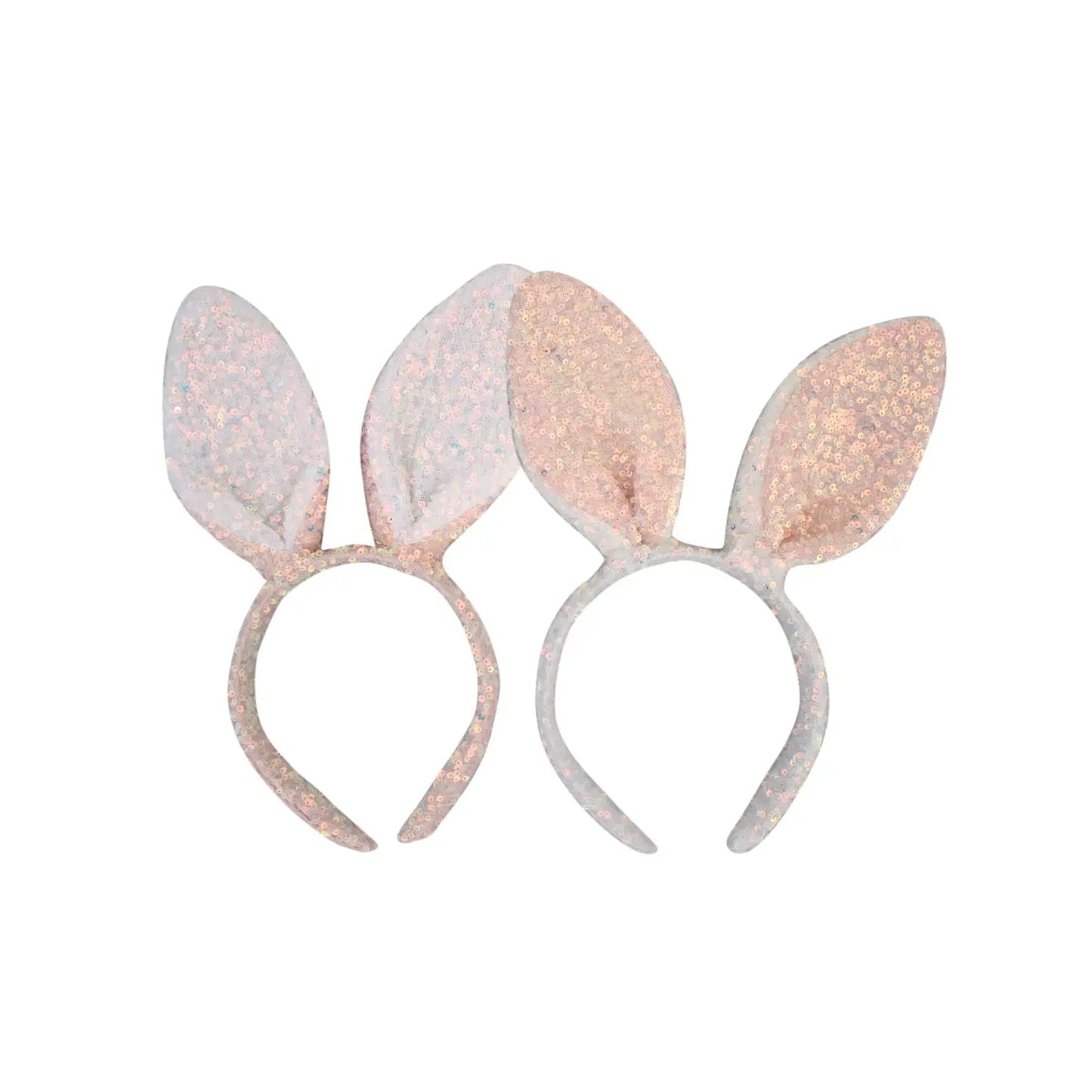 Sequin Bunny Headband 110 ACCESSORIES CHILD Bows Arts Pink 