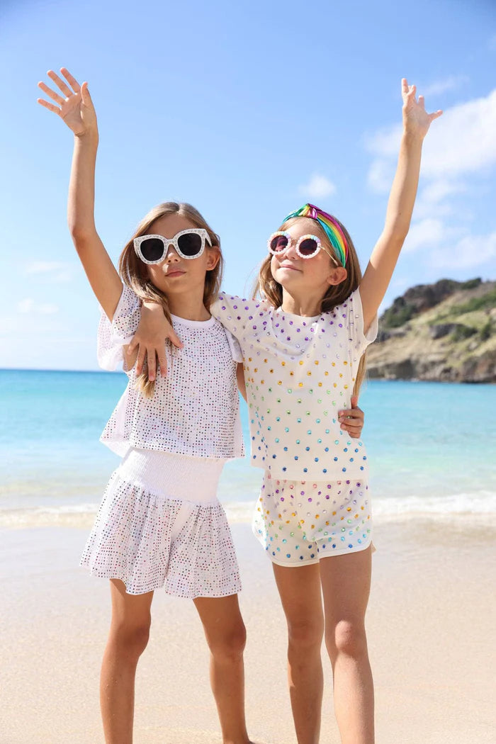 Shine Bright Gem Shorts Set