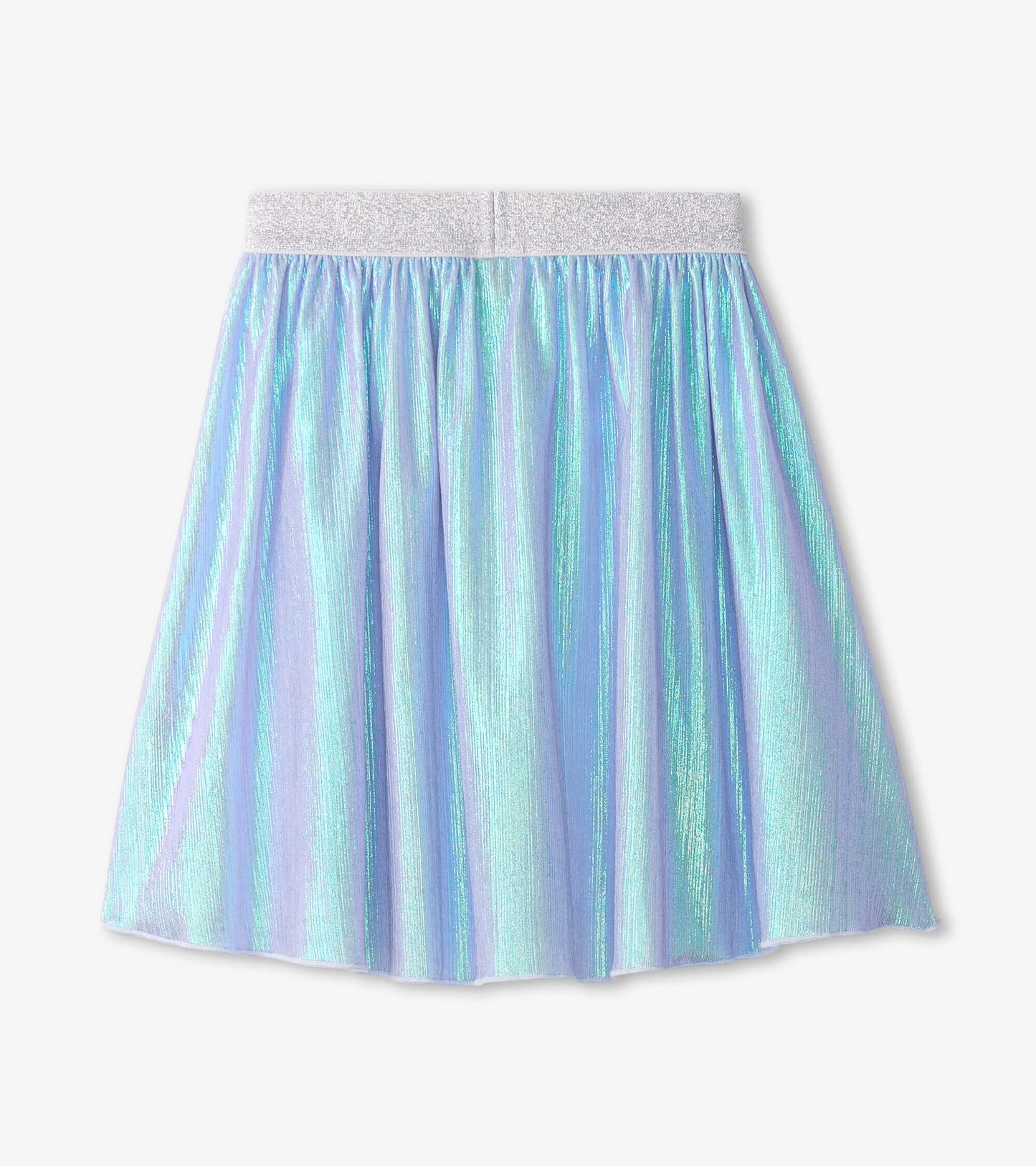 Silver Metallic Mid Length Skirt 150 GIRLS APPAREL 2-8 Hatley Kids 