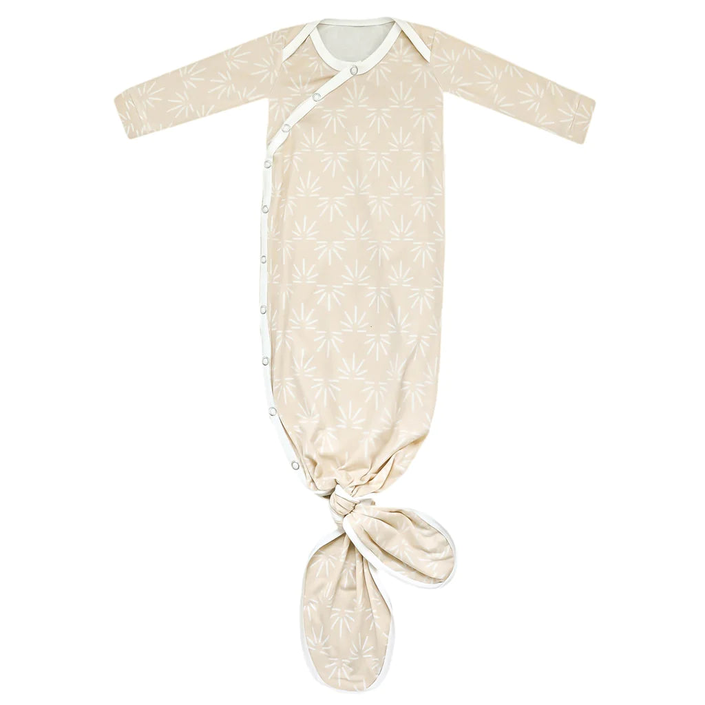 Sol Knotted Gown 130 BABY BOYS/NEUTRAL APPAREL Copper Pearl NB-3m 