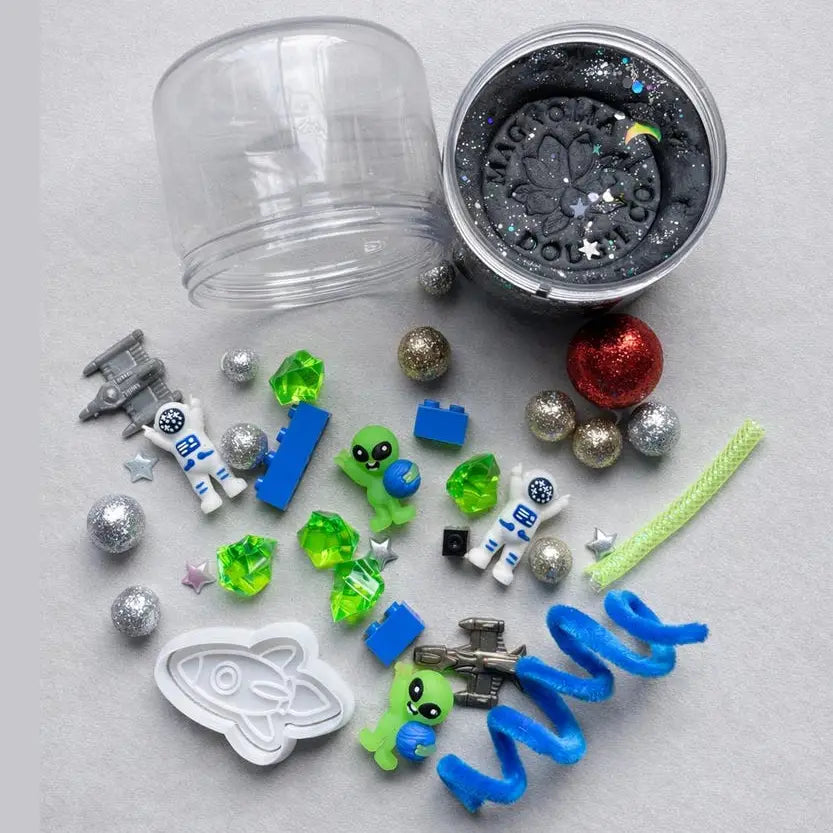 Space Toy Dough Jar
