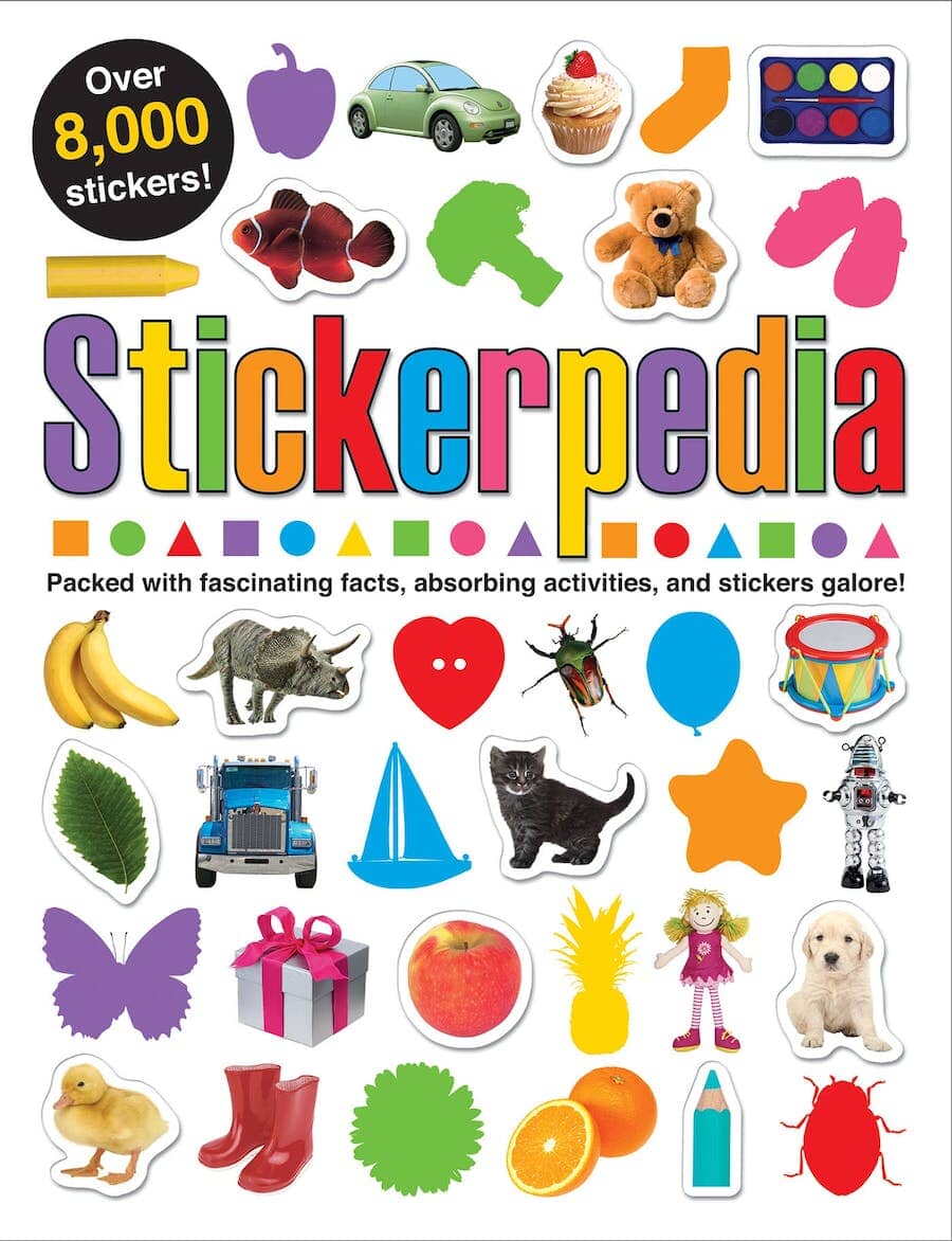 Stickerpedia 196 TOYS CHILD Macmillan Books 