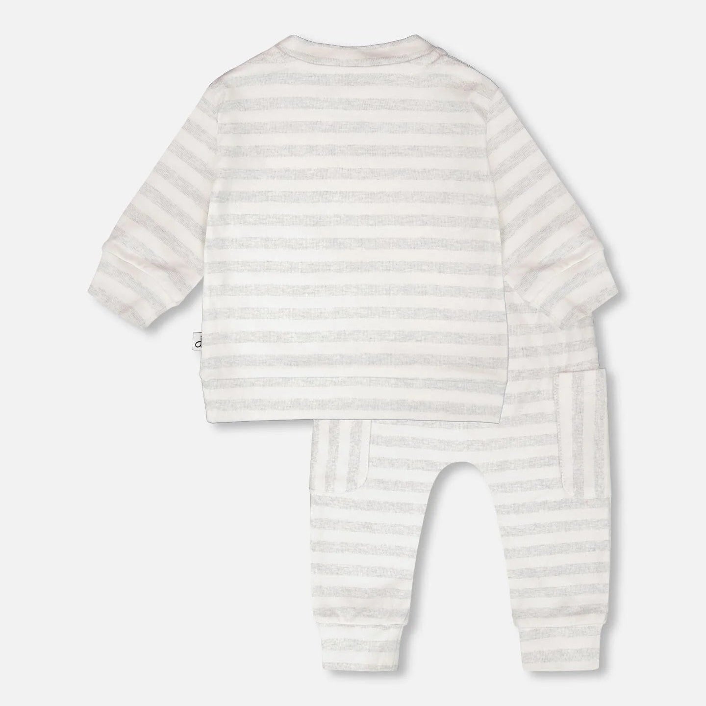 Grey Stripe Turtle Pant Set