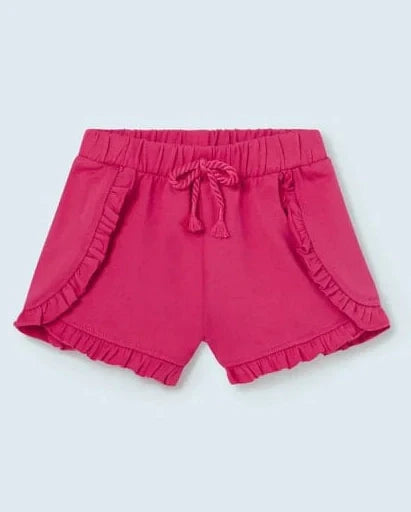 Hot Pink Ruffle Shorts
