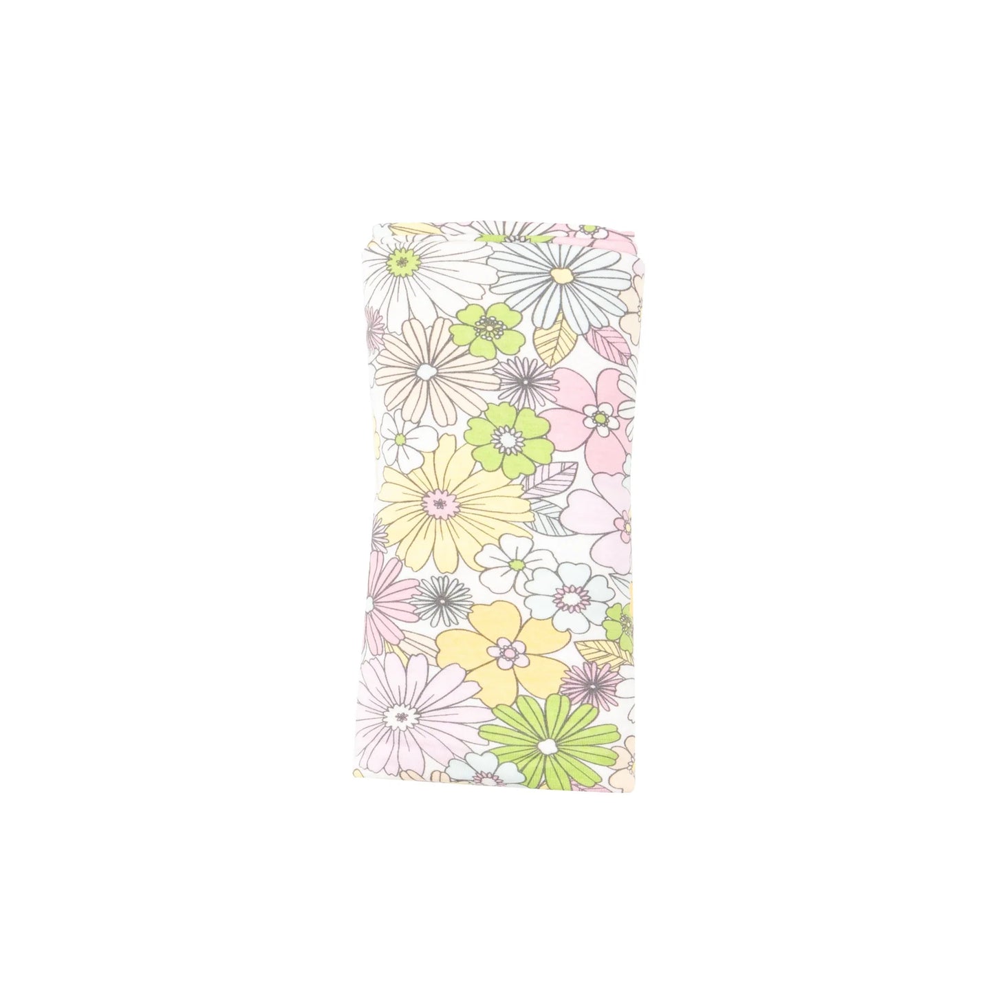 Mixed Retro Floral Swaddle