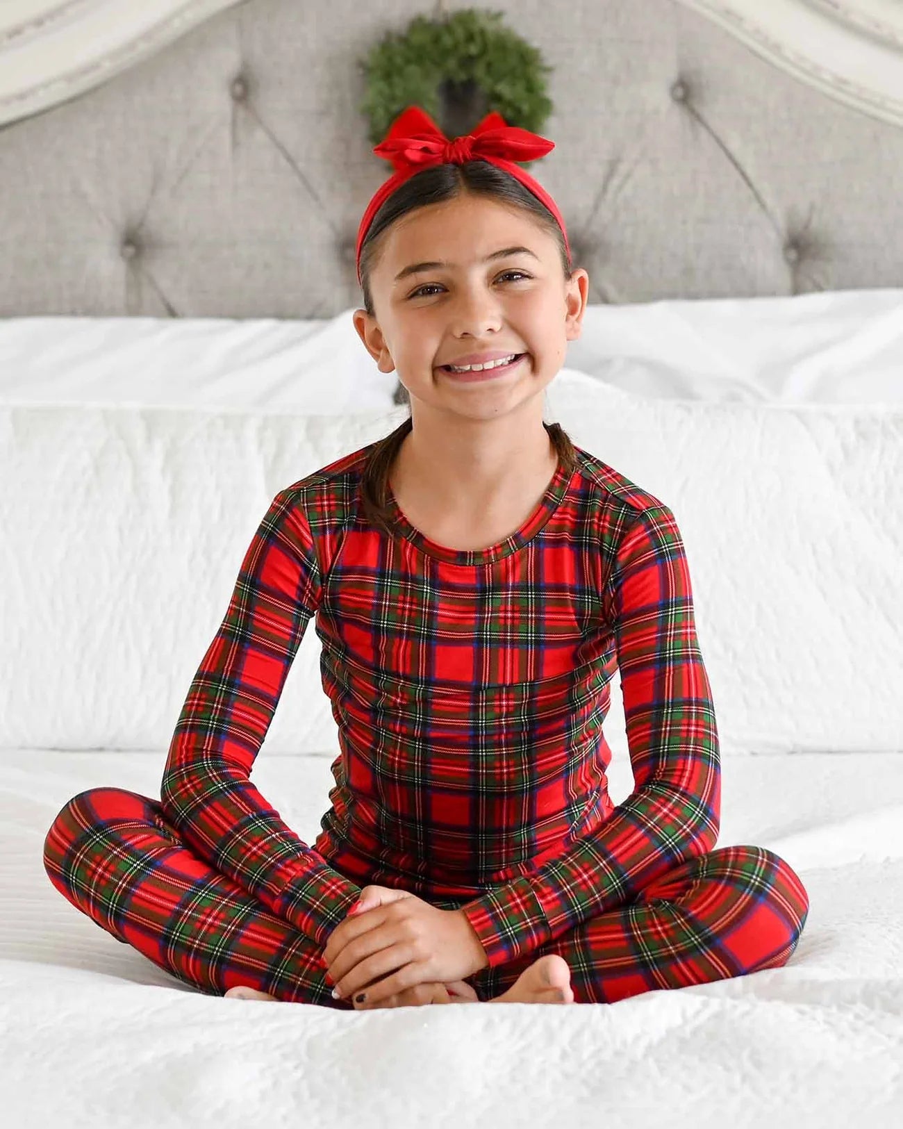 December Holiday Plaid Pajamas