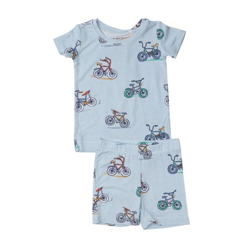 Blue Bikes Pajama Set