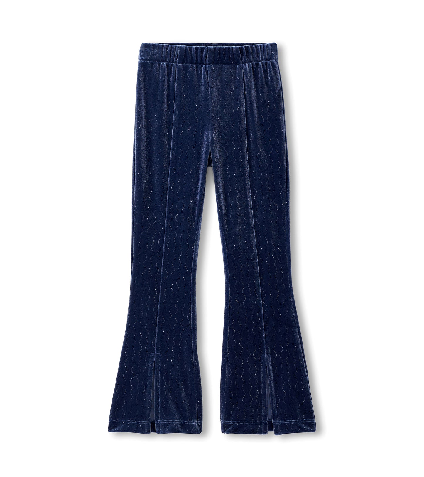 Blue Sparkle Flare Pants