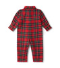 Red Plaid Holiday Romper