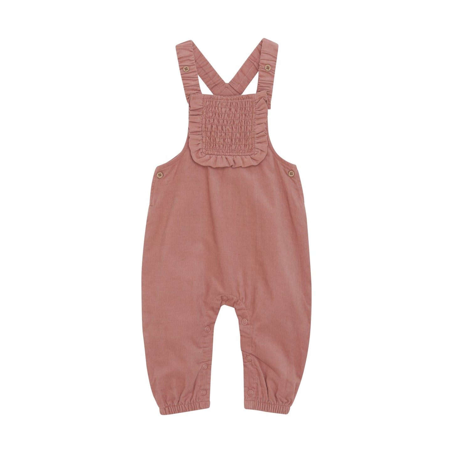 Dusty Rose Corduroy Overalls