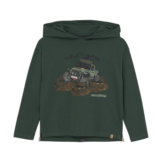 Green Extreme Jeep Hoodie