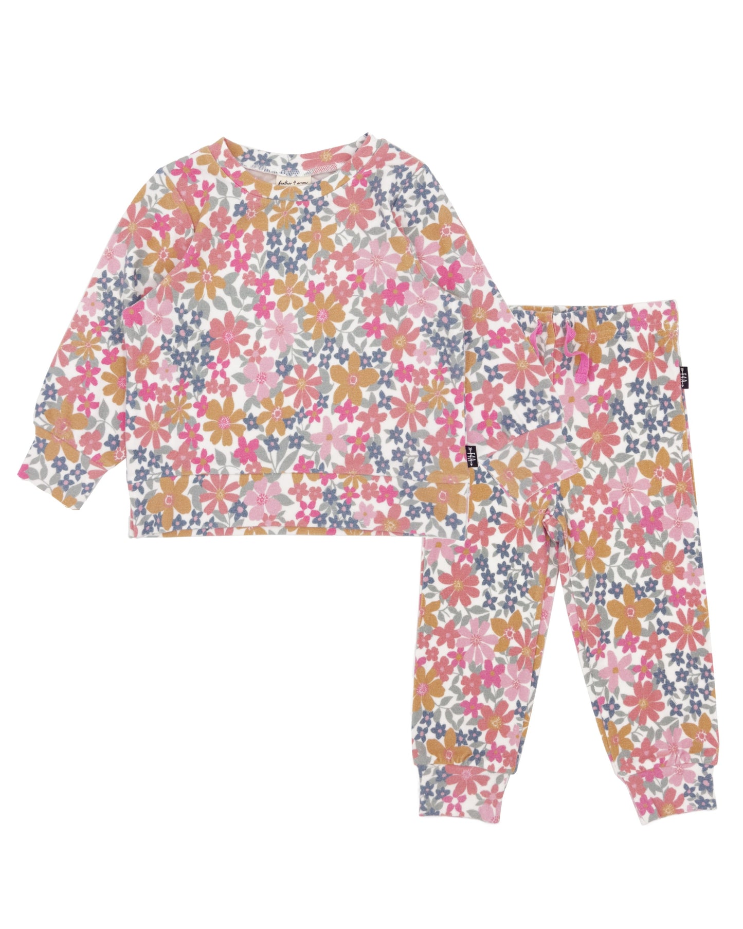 Poppy Floral Hacci Jogger Set