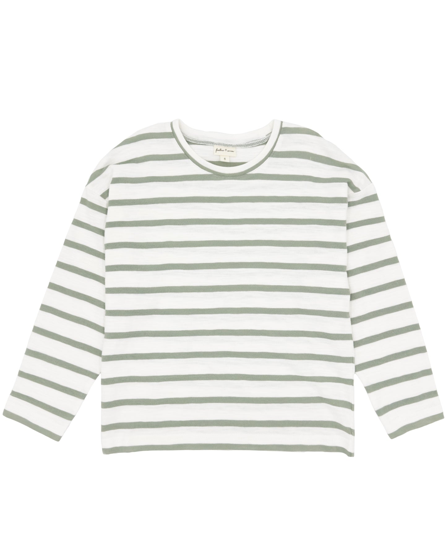 Seafoam Stripe Top