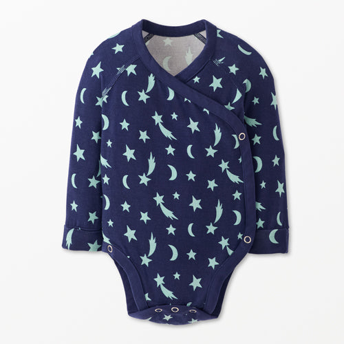 Mini Stars Long Sleeve Onesie