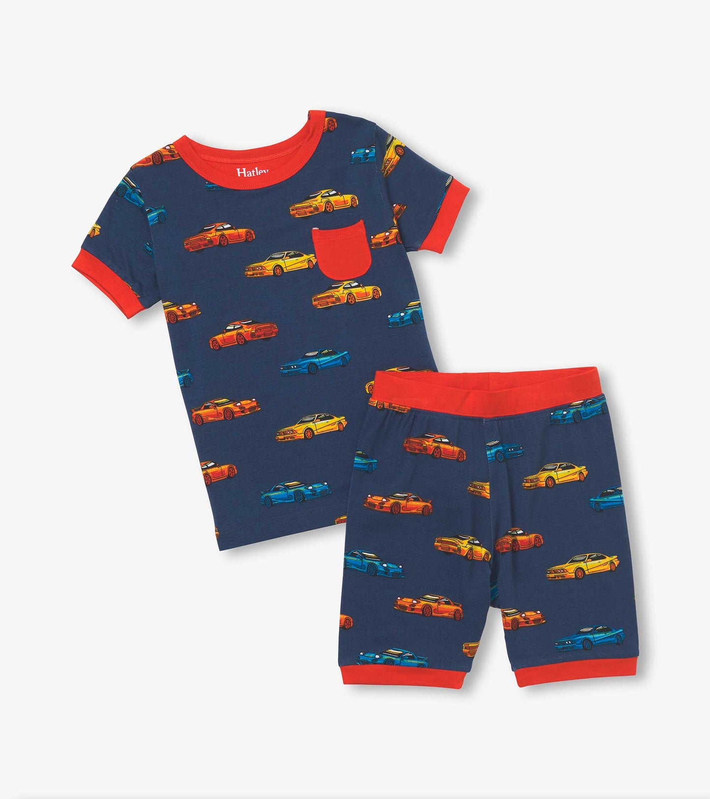 Vaporwave Cars Bamboo PJ Set