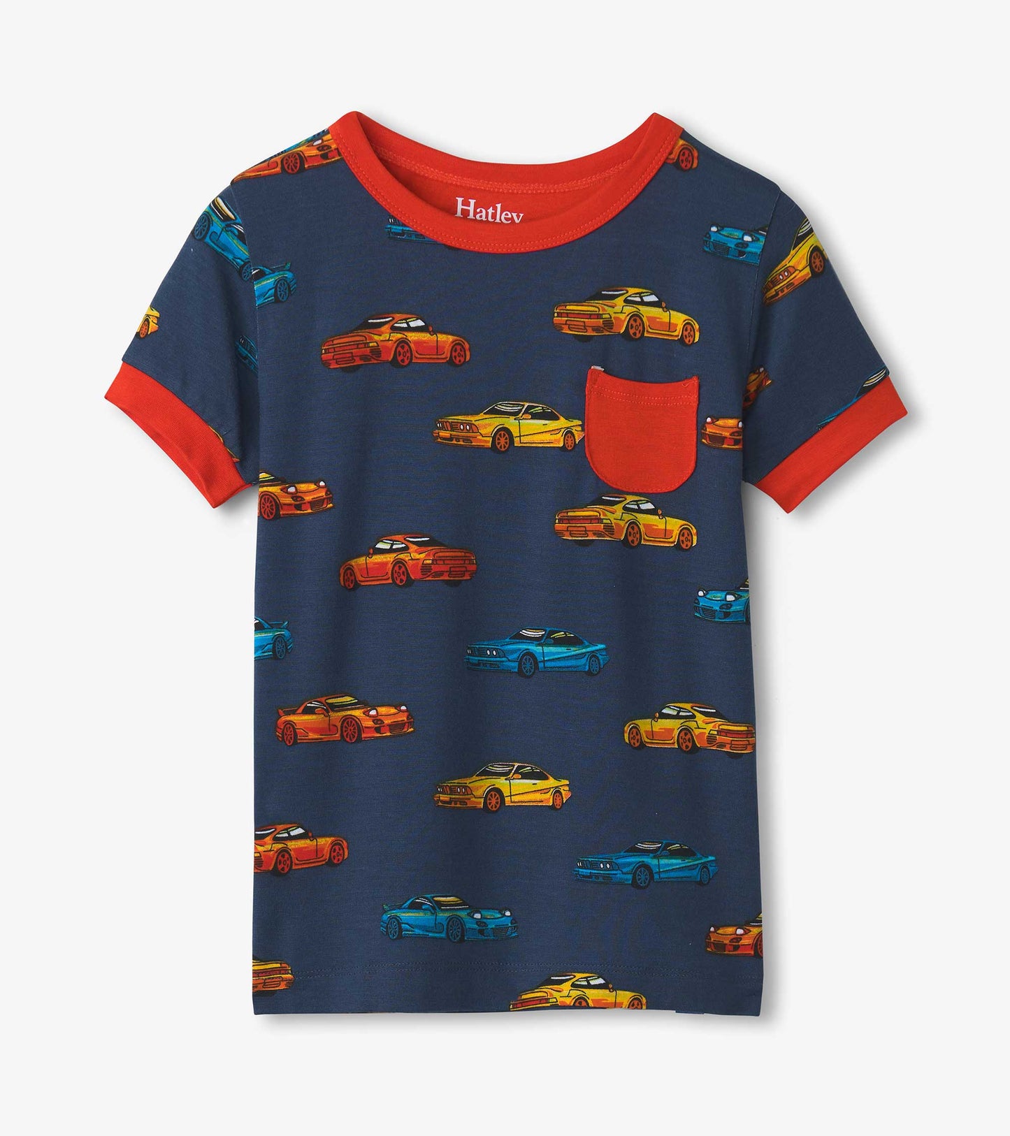 Vaporwave Cars Bamboo PJ Set