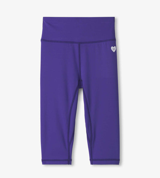 Purple Active Capris