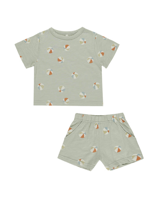 Beach Ball Shorts Set