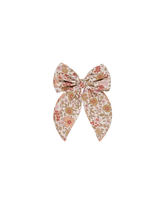 Large Pink Gardenia Bow