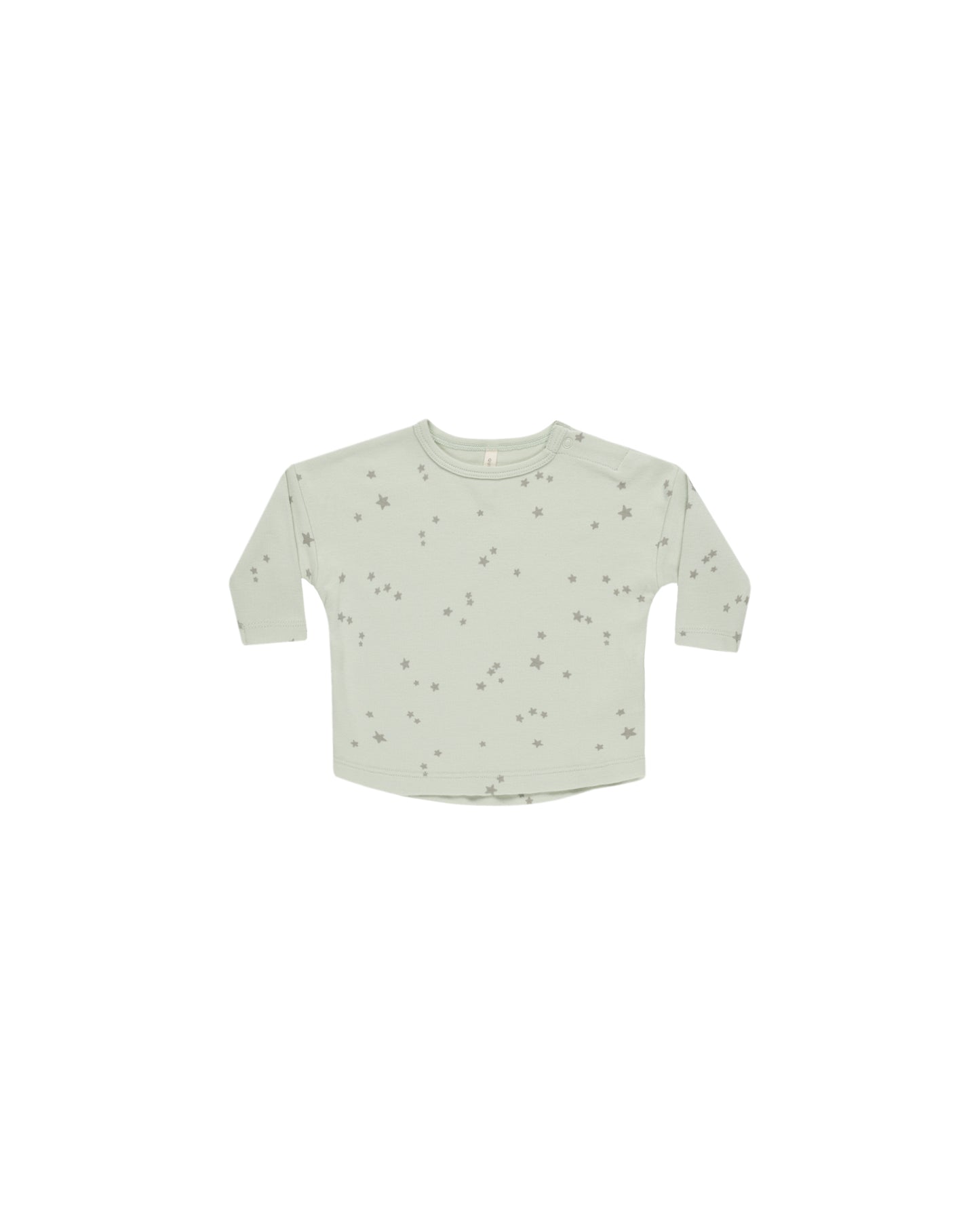 Mint Stars Long Sleeve Tee