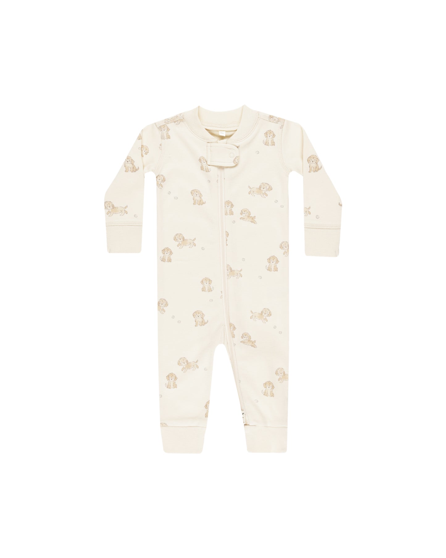 Puppies Zip Romper